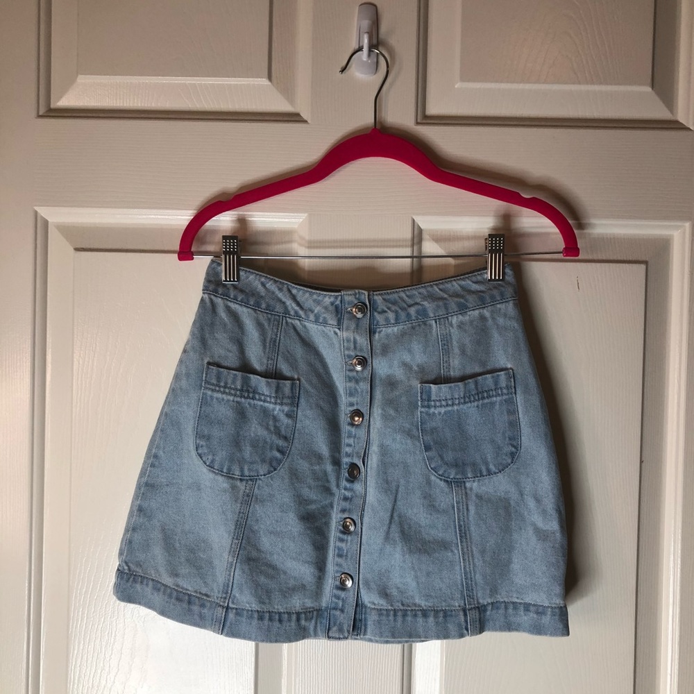 Denim skirt